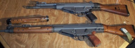 Saludos
De todos es sabido la poca operatividad que tiene en los modernos conflictos belicos el cartucho 32