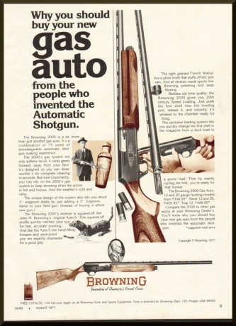 Hola amiguetes, buenas tardes. Soy el pesado que no tiene escopeta si xD. Conoceis la Browning 2000?? 60