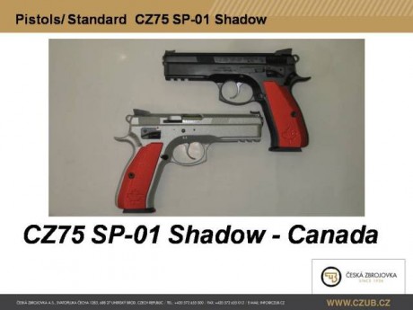 Hola compañeros,hace poco vi una cz shadow en version australiana,que tiene el cañon ligeramente mas largo,no 21