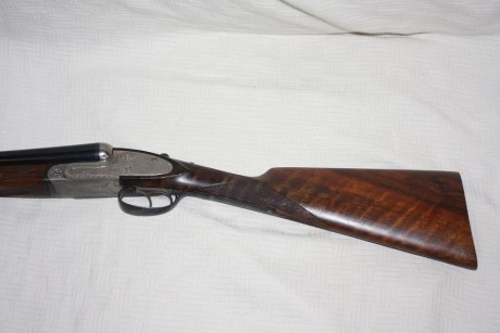 Vendo escopeta paralela GRULLA modelo 209-E calibre 12, con muy poco uso, culata sin cortar, expulsores 01
