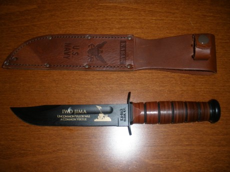 ¡ Hola !
Esta mañana he recibido el KA-BAR que he tenido la suerte de que me tocara en el sorteo, la verdad 00