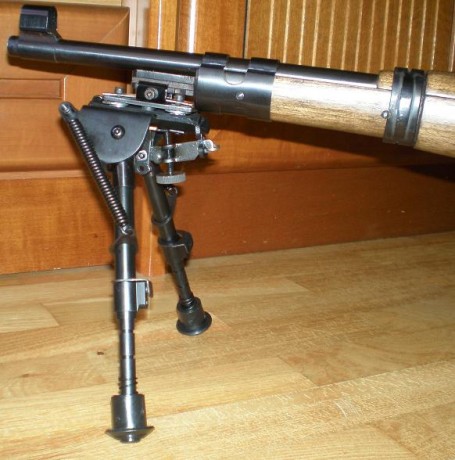 Bueno poseo una carabina .22 lr Norinco copia de un K 98 y quería ponerle un bipode tipo harris plegable 101