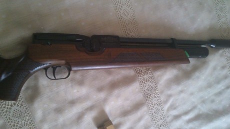 Hola, tengo la HW 100S en c.4,5 con cañón de 60 cms. con el que agrupa muy bien pero es un engorro esa 10