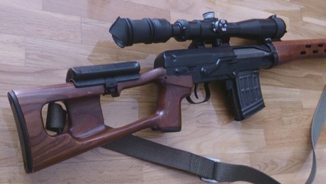 Hola a todos,

Os presento mi IZHMASH TIGR con las siguientes características:

-Calibre 7,62x54R
-Culata 02