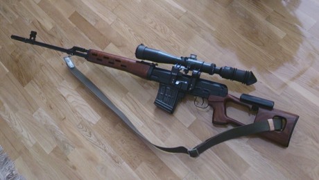 Hola a todos,

Os presento mi IZHMASH TIGR con las siguientes características:

-Calibre 7,62x54R
-Culata 00