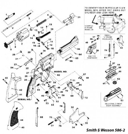 Hola, últimamente mi revolver (un 586)me esta dando algún problema con el giro del tambor.
El problema 30