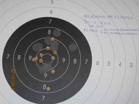 Si algún forero tiene un Manurhin MR 32 Match, y ha hecho pruebas de recarga para el, le agradecería que 102