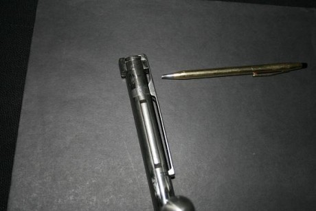 Tengo entendido que en los rifles de sistema de cerrojo  Mauser (no se si en otros sistemas también). 100