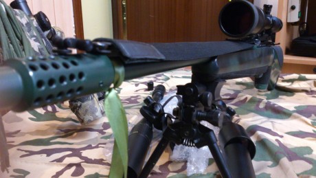 Rifle anchutz 222 utilizado únicamente para pruebas de balistica forense con menos de 100 disparos realizados. 00