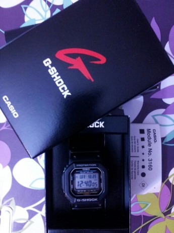 Vendo Casio G-Shock G5600e solar, no necesita pilas y sumergible 200m.
 Está usado pero en perfecto estado. 02