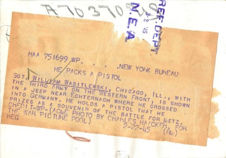 Hace unos días encontré por casualidad en una web extranjera un arma a la venta que hacía muchos años 152