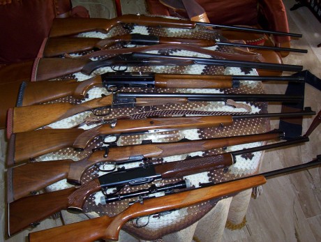 Buenas a todos, me presento desde Murcia, con un buen montón de armas, en mi familia siempre ha habido 00