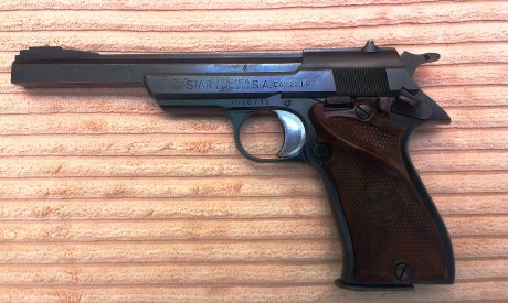 Vendo Pistola STAR FR SPORT,  precio 200€

es una antigualla para coleccionistas

También cambio por arma 00