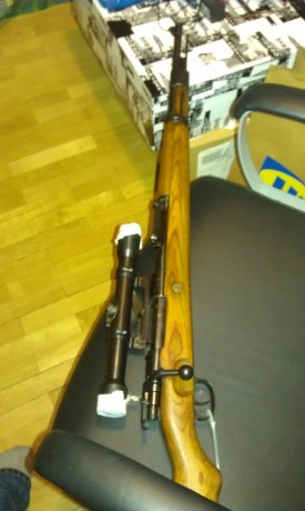 Q opinion os merece el k98sniper con el marcaje yugo con sinbolos del 3 reich nazi con todos los numeros 152