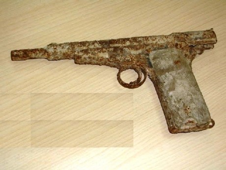 Hace unos días encontré por casualidad en una web extranjera un arma a la venta que hacía muchos años 20