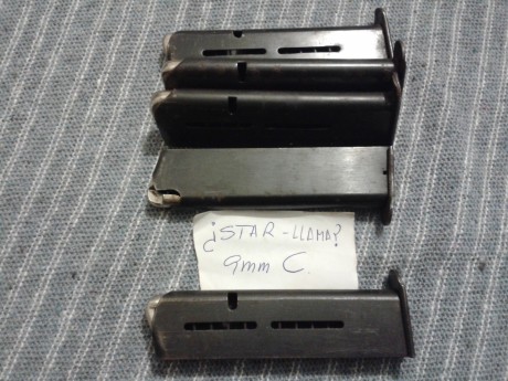 Hola, tengo varios cargadores para vender, pero no sé a qué pistola pertenecen, de algunos creo saber 12