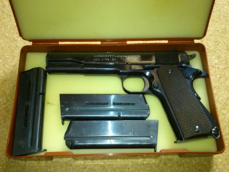 Por favor solicito toda la informacion que sobre la pistola Llama modelo MILITARY AND POLICE calibre 9 80