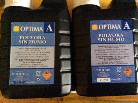 Si en mi cuadernillo tengo apuntado y constatado con varios lotes gastados que 1cm3 de Optima A son 7 50