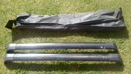 Hola compañeros, vendo las barras de un ranger rover sport, están en muy buen uso, añado su funda correspondiente 01