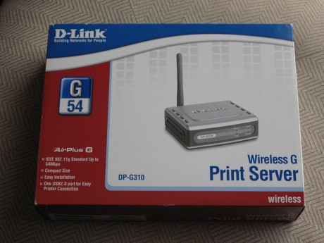 Vendo servidor de impresión DLINK, en perfecto estado. Sirve para mandar documentos a la impresora de 01