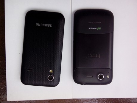 Saludos compañeros:
Hongo a la venta estos dos móviles:
Htc desire s, su carcasa es de aluminio y la batería 00