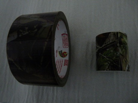 Como sabeis pensaba pintarla de "camo",pero me ha dao por tirar de rollo de cinta de "camuflaje" 30