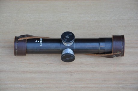 Hola, hace algún tiempo llegó a manos de un compañero del tiro este visor ruso modelo PU de la 2ªWW que 01
