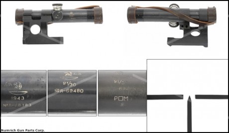 Hola, hace algún tiempo llegó a manos de un compañero del tiro este visor ruso modelo PU de la 2ªWW que 111