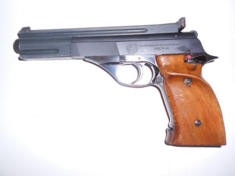 Vendo por 100 €, Astra TS 22, calibre 22 LR, con dos cargadores el arma esta en Barcelona, y se puede 01