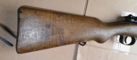 Hace unos días encontré por casualidad en una web extranjera un arma a la venta que hacía muchos años 112