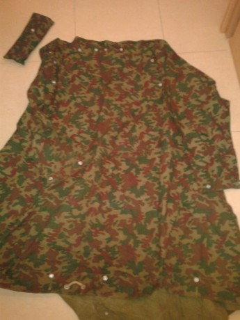 VENDO ANTIGUO PONCHO DE CAMUFLAJE AMEBA DE LOS EMPLEADOS POR LAS COMPAÑIAS DE OPERACIONES ESPECIALES ( 01