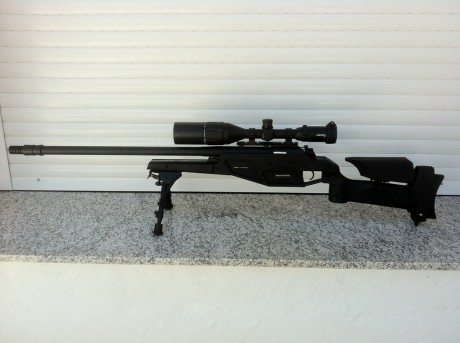 Buenas compañeros.
Vendo mi Blaser R93 LRS2 de King Arms. Tiene montado todos los elementos de potencia 02