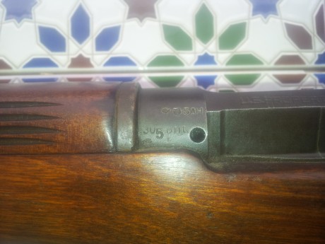 Tengo este enfield U.S. Property con este marcaje en el cañon. 
Que puntas debo ponerle?
Que calibre es? 00