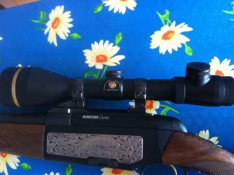 Vendo visor de gama alta Leupold VX-L de 3, 5-10x50 QDMA, con retícula iluminada dúplex. Estado impecable. 01