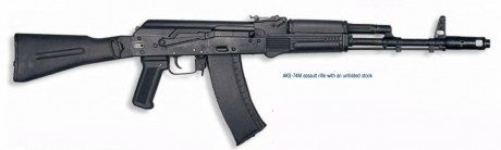  Автомат Калашникова образца 1947 года 
 Automatico Kalashnikov Modelo 1947  

Es sin duda, en la actualidad, 10