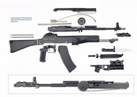  Автомат Калашникова образца 1947 года 
 Automatico Kalashnikov Modelo 1947  

Es sin duda, en la actualidad, 20