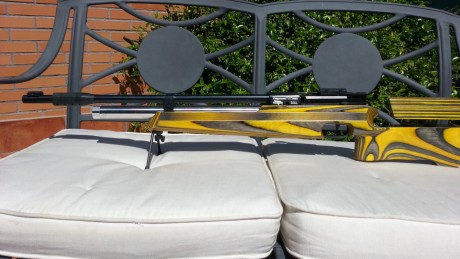 Por falta de tiempo y uso vendo y no cambio parte de mi arsenal, aquí  la carabina de aire comprimido 01