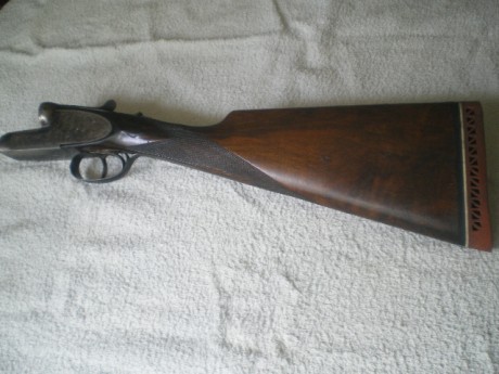 Vendo Escopeta Paralela Union Armera (Grulla) modelo 213 calibre 12, Expulsora, Gatillo Articulado, salida 11