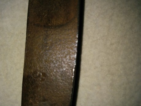 Hola queria saber si podriais ayudarme con esta bayoneta supuestamente francesa, mide 54 cms, es de las 00