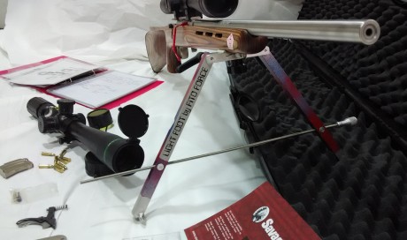 Vendo lo siguiente:

 * Carabina de Cerrojo Savage Mark II BTVS (Cañon pesado de  ACERO INOXIDABLE ) 
https://www.savagearms.com/firearms/model/MARKIIBTVS