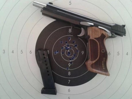 Hola a todos,hace unas semanas he comprado una sig sauer p210 super target
a Pablo el de ibergrins y lo 90
