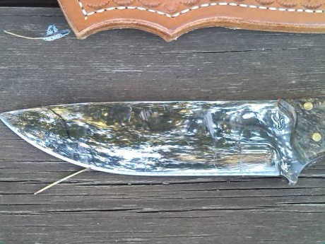 Os presento este cuchillo y la prueba realizada a esta pieza del artesano madrileño Guillermo Garcia (Garcimonte). 70