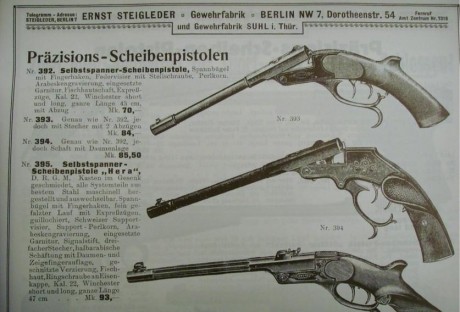 Hace unos días encontré por casualidad en una web extranjera un arma a la venta que hacía muchos años 120