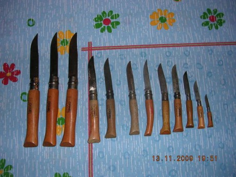 Opinel ha sacado una nueva gama de navajas destinadas al Bricolaje. He de decir que han llegado a mis 20