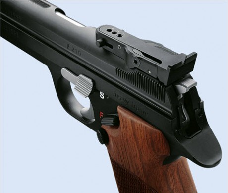 Hola, estoy pensando en instalar un alza de 3 posiciones , del tipo de las Aristocrat en una Sig P210-5 01