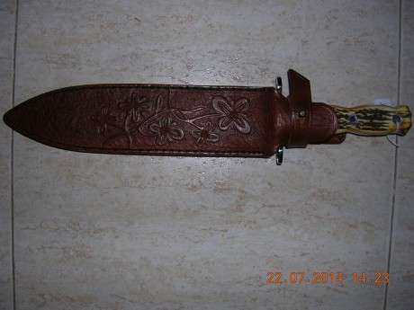Hola tengo un cuchillo tipo bowie con un poquito de sierra de unos 5cm (como la de muela de esa tipo para 40