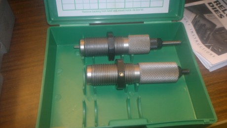 Vendo dies RCBS calibre 6.5x57  R o máuser sin Shell holder (según el que se ponga será para 6.5x57 R 01