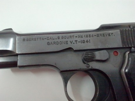 Hola!
Se trata de una pistola del calibre 9 corto, solo guiable en A o en B, ya que no da los 13 centímetros 00