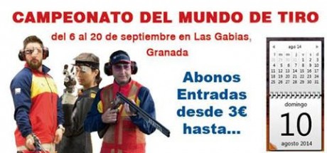 Hola a todos.
Real Federacion Española de Tiro Olímpico
Se amplía el plazo para adquirir las entradas 00