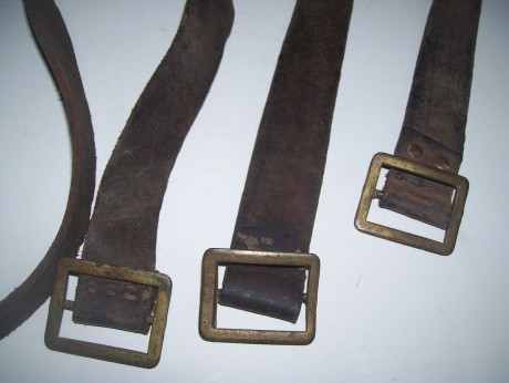 Hola
vendo varias correas originales de epoca y usadas para los Mauser 1893 y 1916 del calibre 7mm
como 01
